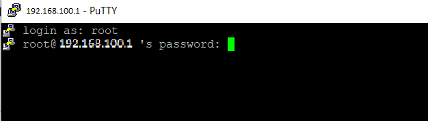 Enter ssh username in login as
and then enter password
